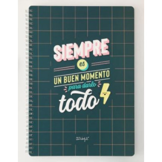 Libreta Mr.Wonderful