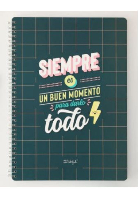 Libreta Mr.Wonderful