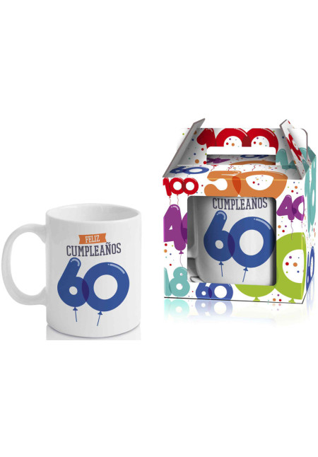 Taza 60 Cumple