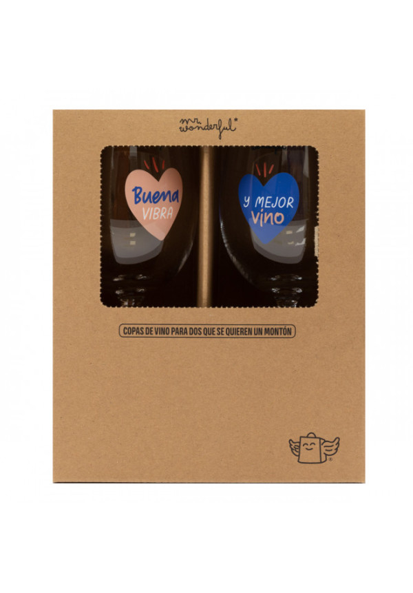 Set copas Mr.Wonderful