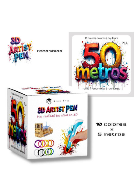 Recambios Bolígrafos 3D