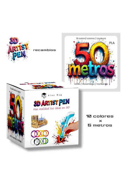Recambios Bolígrafos 3D