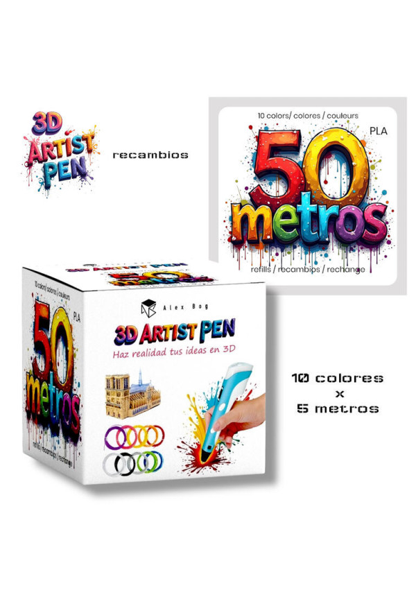 Recambios Bolígrafos 3D