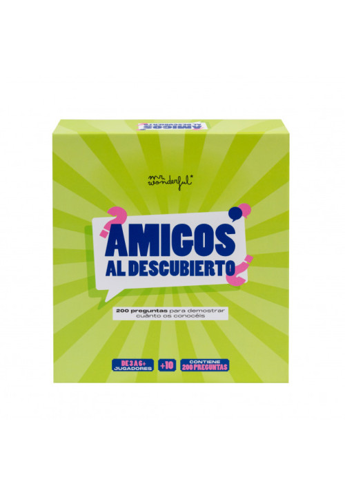 Juego Amigos Mr.Wonderful