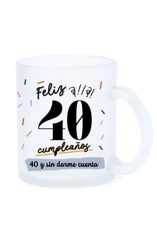 Taza 40 años