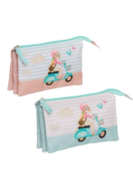Estuche triple