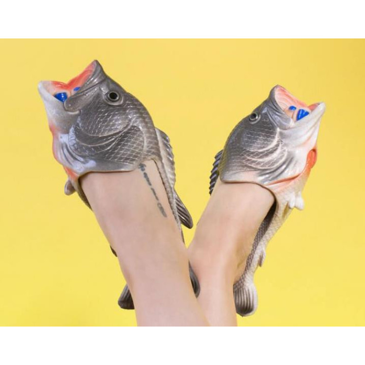 Sandalia Pescado Gris T.L