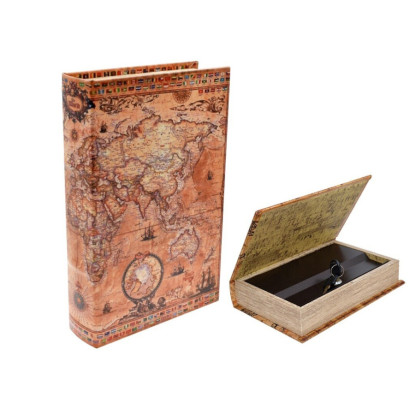 Libro Caja Fuerte Mapamundi