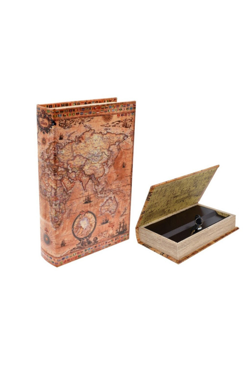 Libro Caja Fuerte Mapamundi