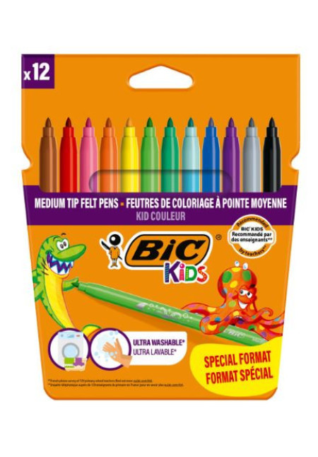 12 Rotuladores Bic