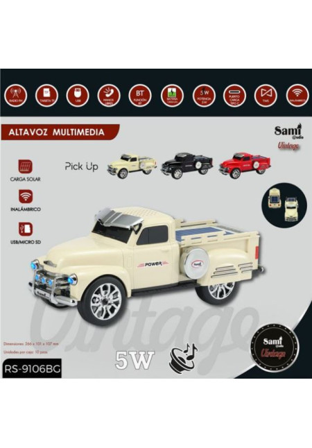 Altavoz Furgoneta