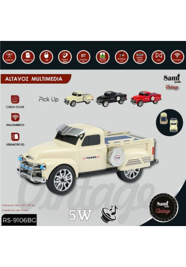 Altavoz Furgoneta