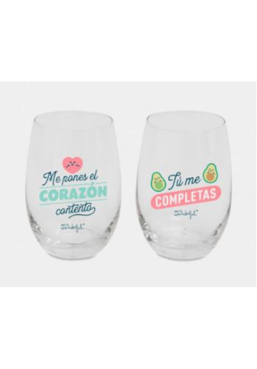 Set Vasos Mr.Wonderful