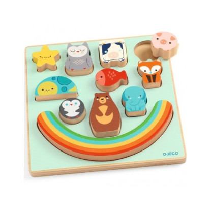 Encajable Puzz & Boom Rainbow