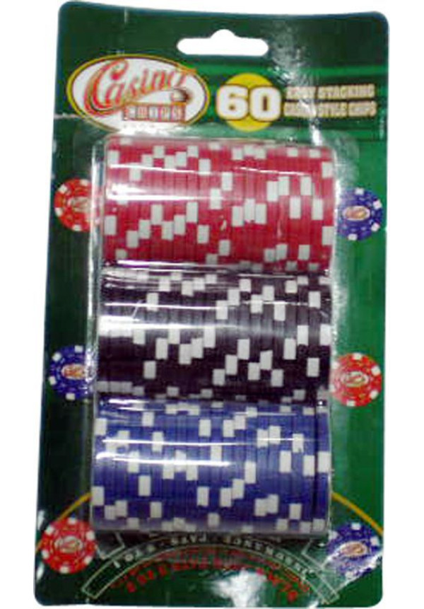 Fichas Póker 11,5GR 60 pcs