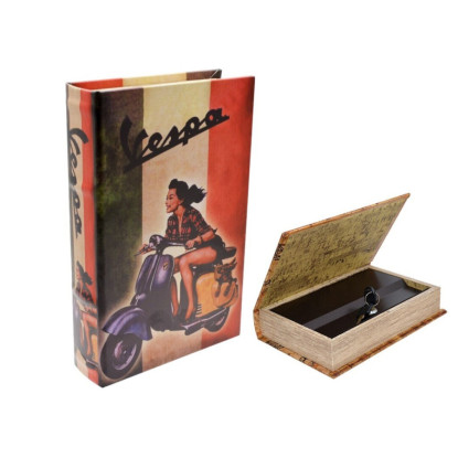 Libro Caja Fuerte Vespa