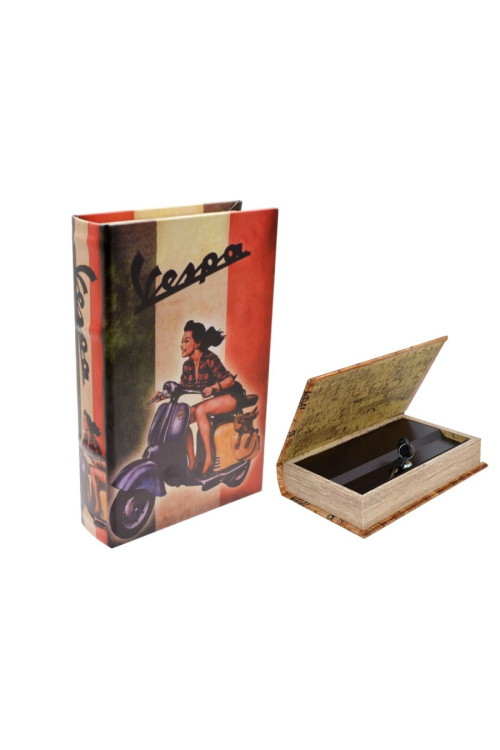 Libro Caja Fuerte Vespa