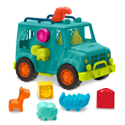 Jeep con animales