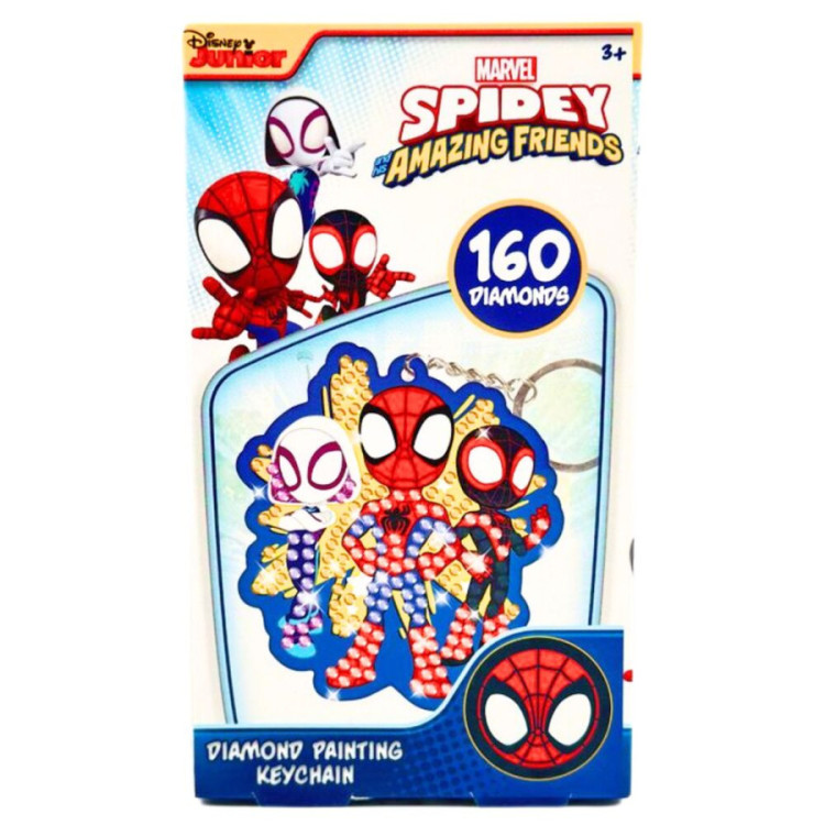 Llavero Spiderman Diamantes