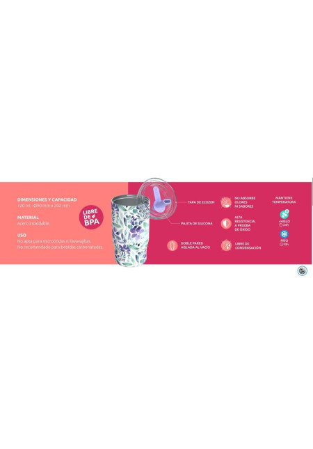 Vaso Termo 720ml