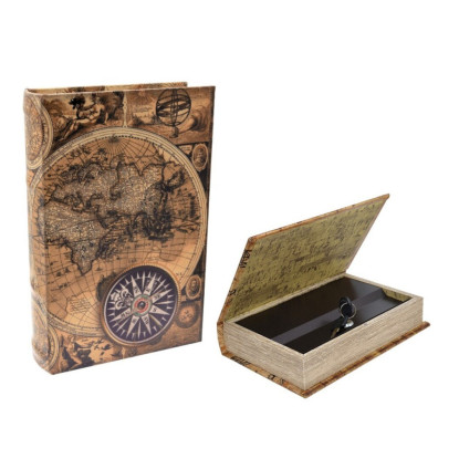 Libro Caja Fuerte Mapamundi