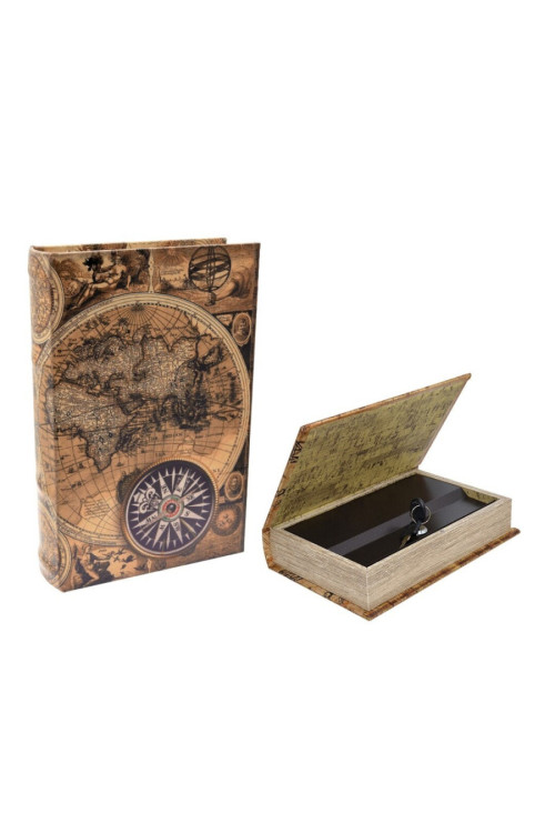 Libro Caja Fuerte Mapamundi