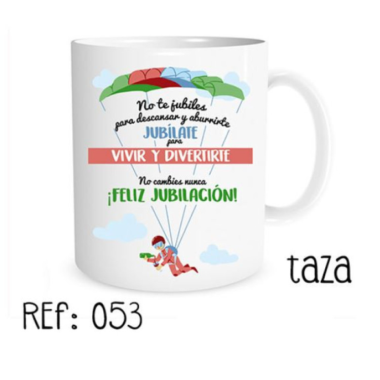 Taza Jubilación