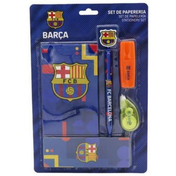 Set Papelería Barça