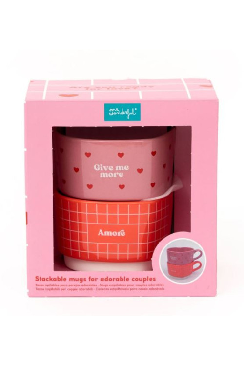 Set Tazas Mr.Wonderful