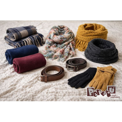 Pañuelos, bufandas, cinturones, guantes,...