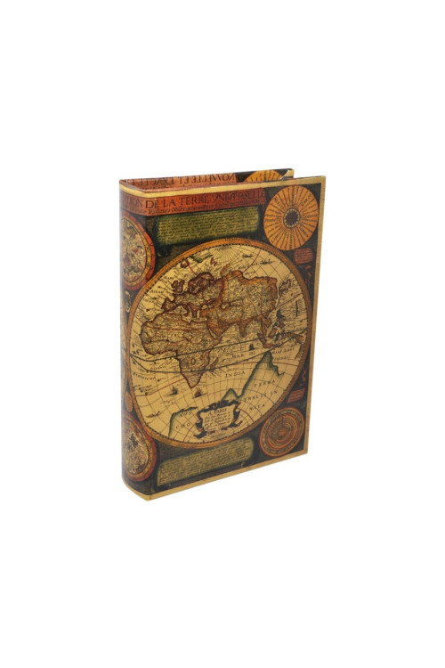 Libro-Caja Fuerte Mapamundi