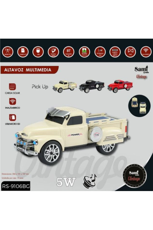 Altavoz Furgoneta