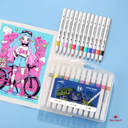 Acrílicos 24 colores Acrílicos 24 colores