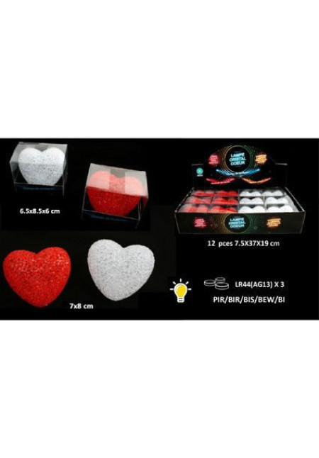 Lámpara corazón