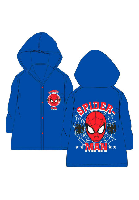 Chubasquero Spiderman Talla 3/4 años