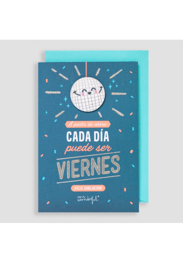 Tarjeta Mr.Wonderful