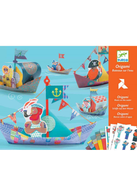 Barcos origami