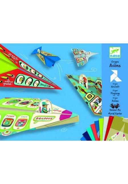 Aviones origami