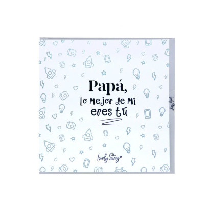 Tarjeta Papá