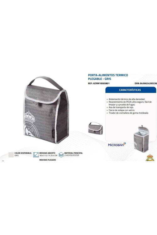 Porta alimentos R.Madrid