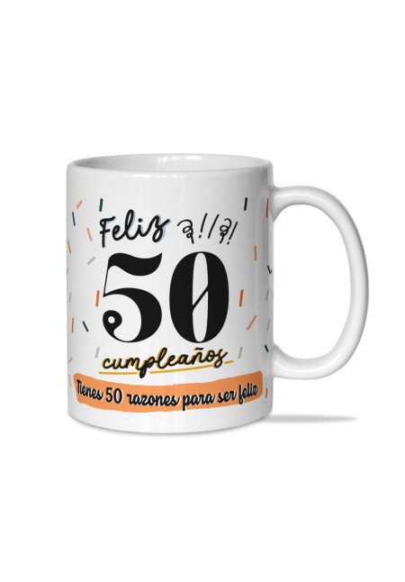 Taza Feliz 50