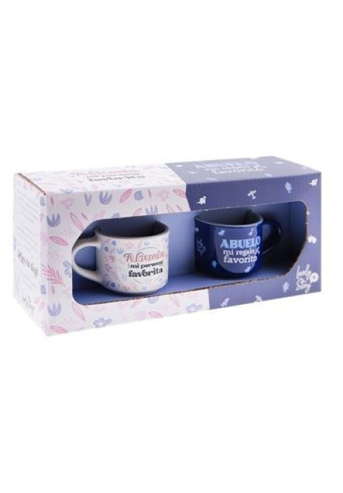 Set tazas abuelos