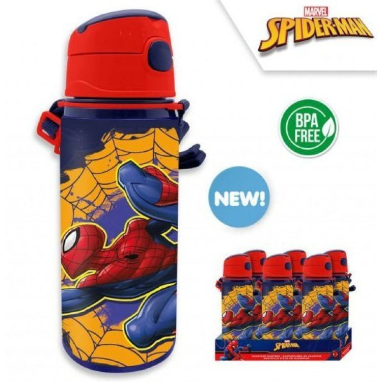 Botella Spiderman