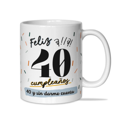 Taza Feliz 40
