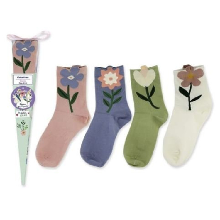 Calcetines Flor
