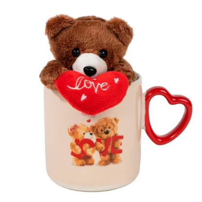 Set Taza y Peluche