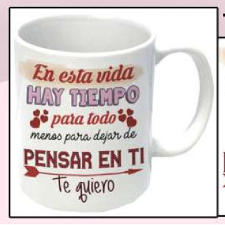 Taza Pensar en ti