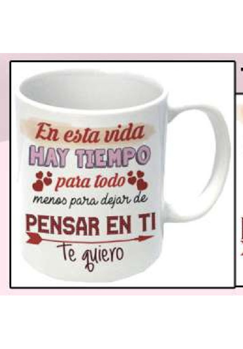 Taza Pensar en ti