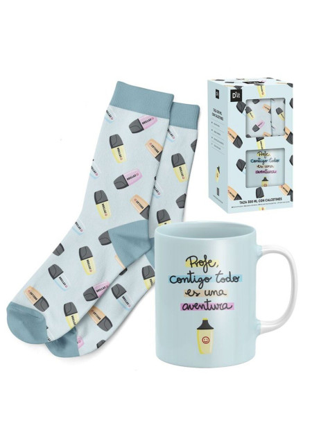Set Taza y Calcetines
