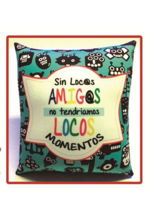 Cojín Amigos